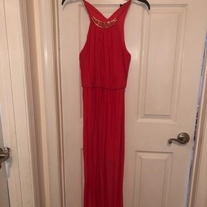 Coral Lily Rose Dress size Small